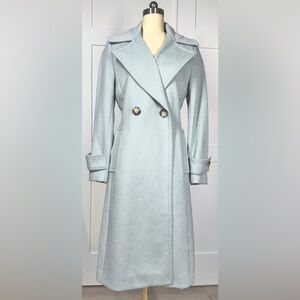 Antonio Melani mint colored Long Sleeve Notch Lapel
Button-Front Coat